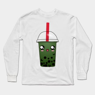 Happy Sailor Pluto Boba Long Sleeve T-Shirt